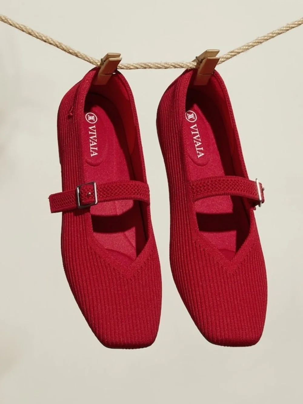 VIVAIA Squared-toe Mary Jane’s size 10 - Picture 9 of 10